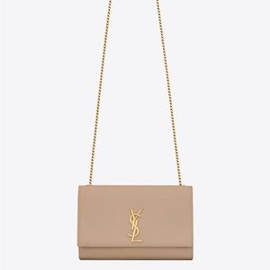Yves Saint Laurent Large Kate Bag Dark Beige